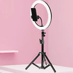 Ring Light 10-Inch Adjustable Tripod Phone Holder