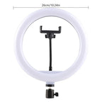 Ring Light 10-Inch Adjustable Tripod Phone Holder