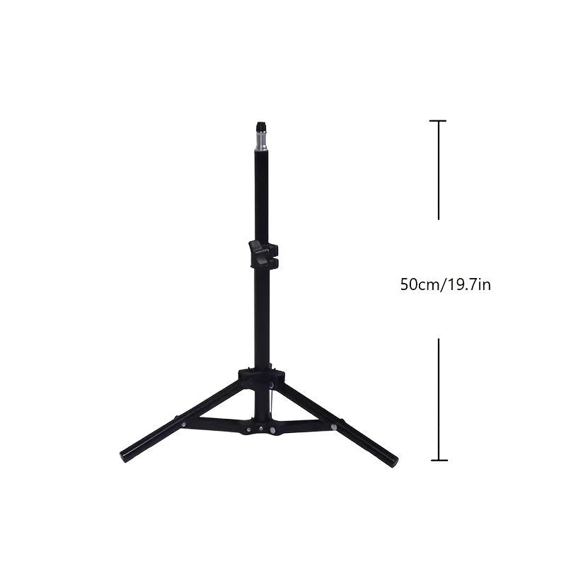 Ring Light 10-Inch Adjustable Tripod Phone Holder