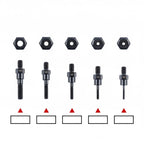 Rivet Nut Adapter Interchangeable M3 To M8 Mandrels