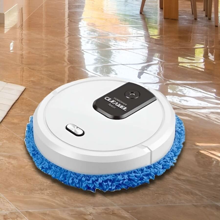Robot Mop Rotating & Spray Modes Smart Navigation Automatic Dock Return