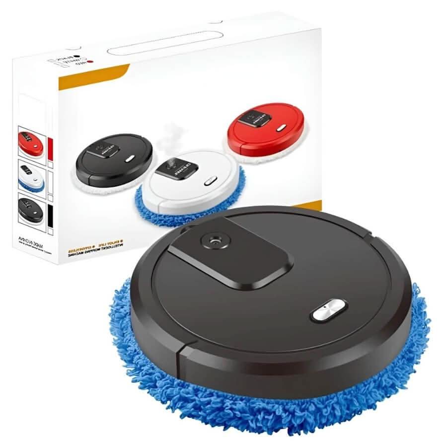 Robot Mop Rotating & Spray Modes Smart Navigation Automatic Dock Return