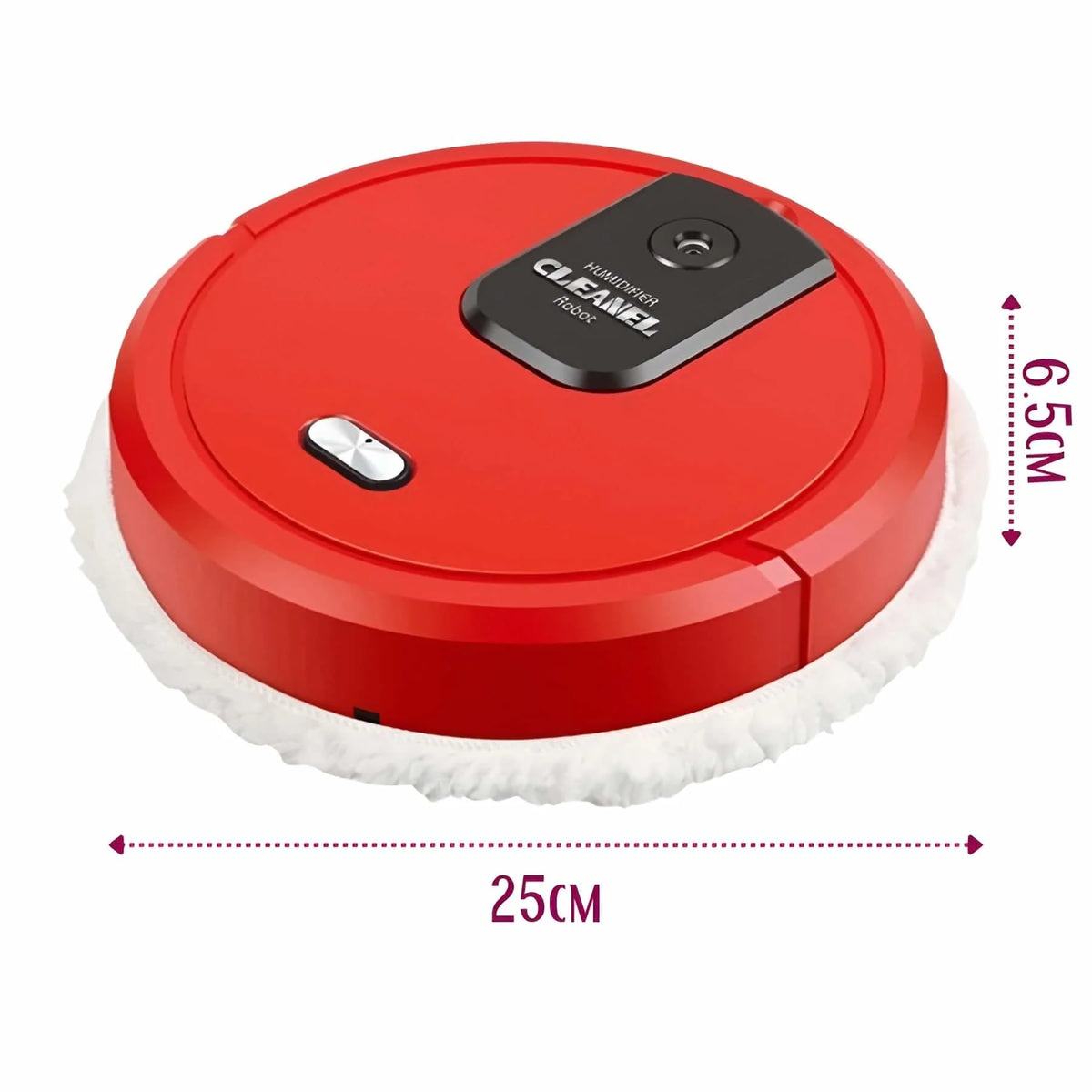 Robot Mop Rotating & Spray Modes Smart Navigation Automatic Dock Return