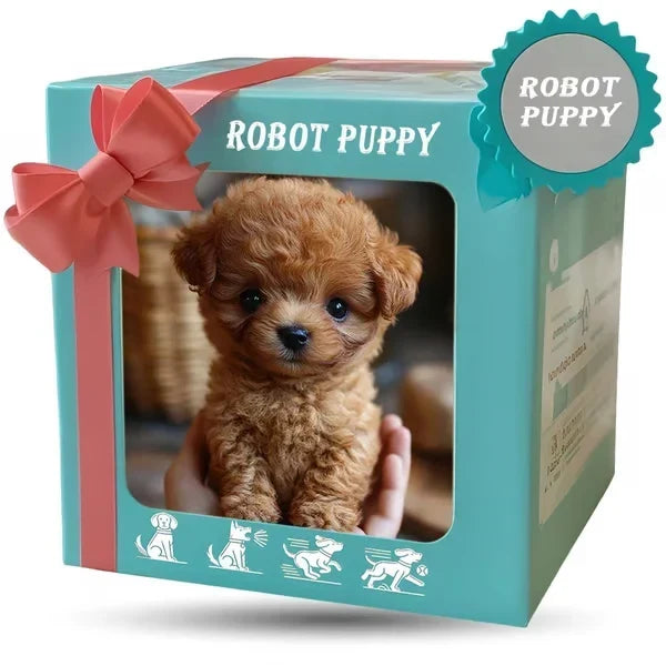 Robotic Puppy Plush Toy Walking Barking & Sitting