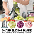 Rotary Grater Interchangeable Steel Drums Suction Cup Base