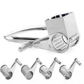 Rotary Hand Grater Stainless Steel Interchangeable Drums