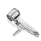 Rotary Hand Grater Stainless Steel Interchangeable Drums
