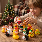 Rubber Duck Advent Calendar Floating Set of 24 Holiday Designs