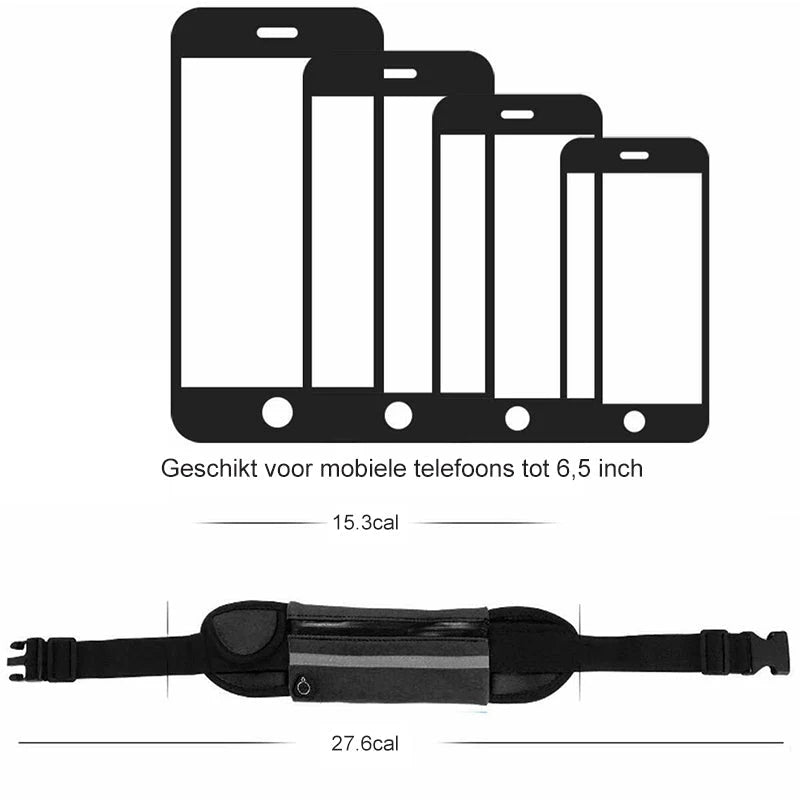 Running Belt Water-Repellent & Ultra-Light