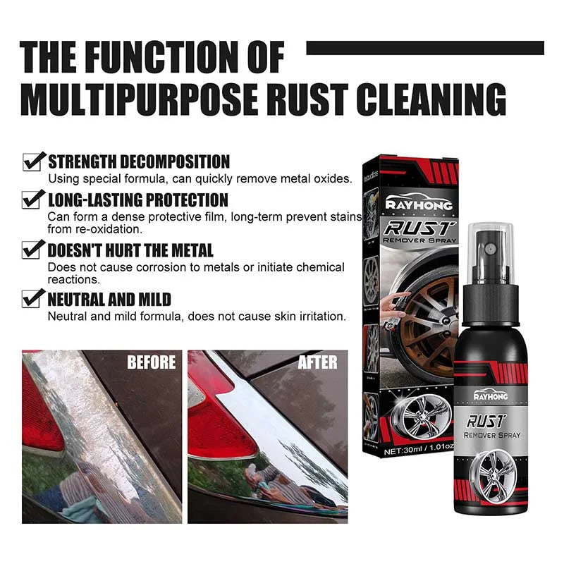 Rust Remover Spray Fast-Acting Ready To Use 100 Ml