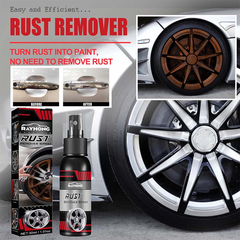 Rust Remover Spray Instant Rust Removal Fast-Drying