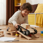 STEM Building Kit Wooden Working Models Ages 8+