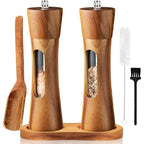 Salt & Pepper Mill Acacia Wood Adjustable Grind