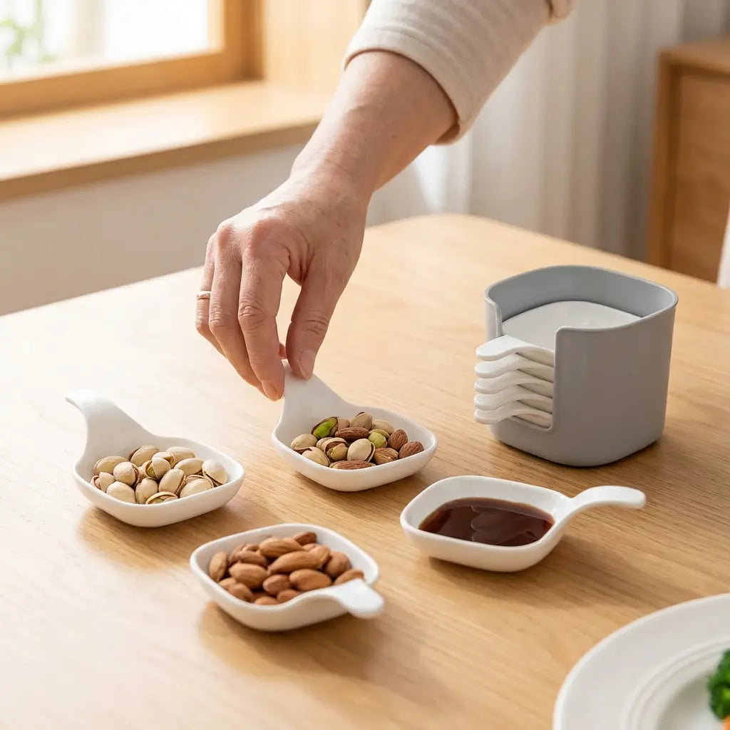 Sauce Boat Set Stackable Space-Saving Dishwasher-Safe
