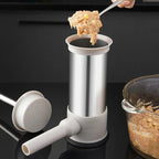 Sausage Stuffer Stainless Steel Hand Lever Set of 4 Tubes