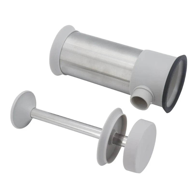 Sausage Stuffer Stainless Steel Hand Lever Set of 4 Tubes