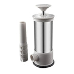 Sausage Stuffer Stainless Steel Hand Lever Set of 4 Tubes
