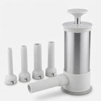 Sausage Stuffer Stainless Steel Hand Lever Set of 4 Tubes