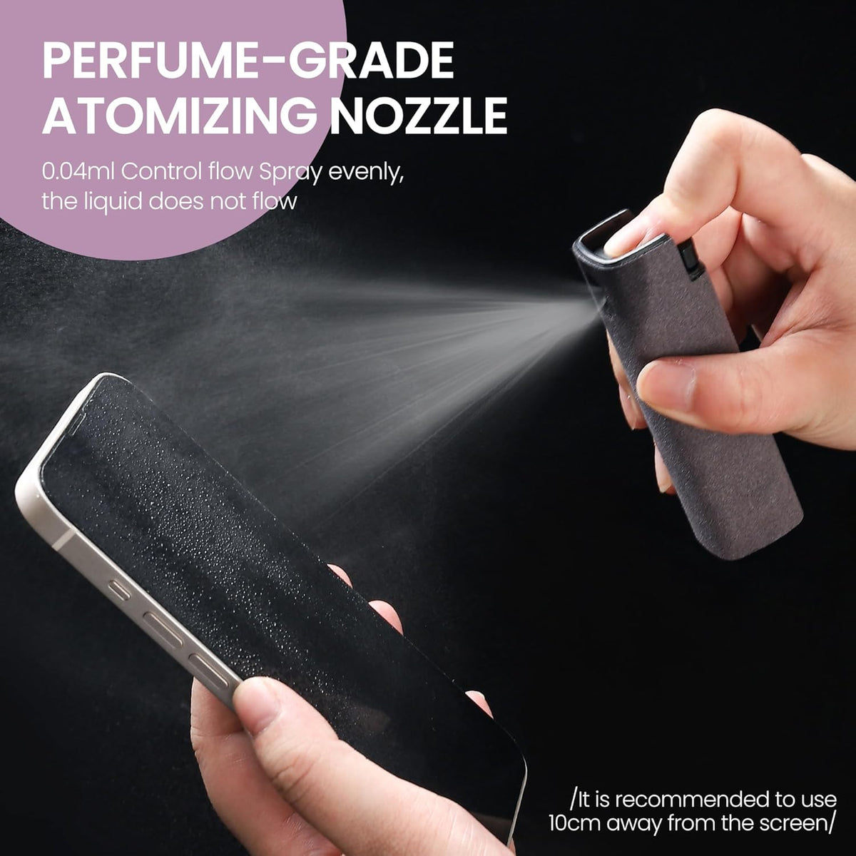 Screen Cleaning Kit Microfiber & Refillable Spray