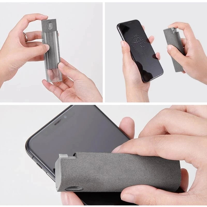 Screen Cleaning Kit Microfiber & Refillable Spray