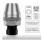 Screw Extractor Hardened Steel Tapered Internal Teeth