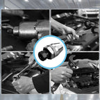Screw Extractor Hardened Steel Tapered Internal Teeth