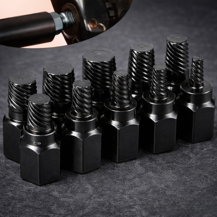 Screw Extractor Set Left-Hand Spiral 20-Piece