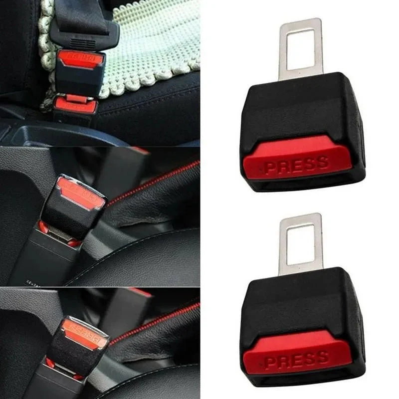 Seat Belt Alarm Silencer Inserts Tool-Free Set of 2