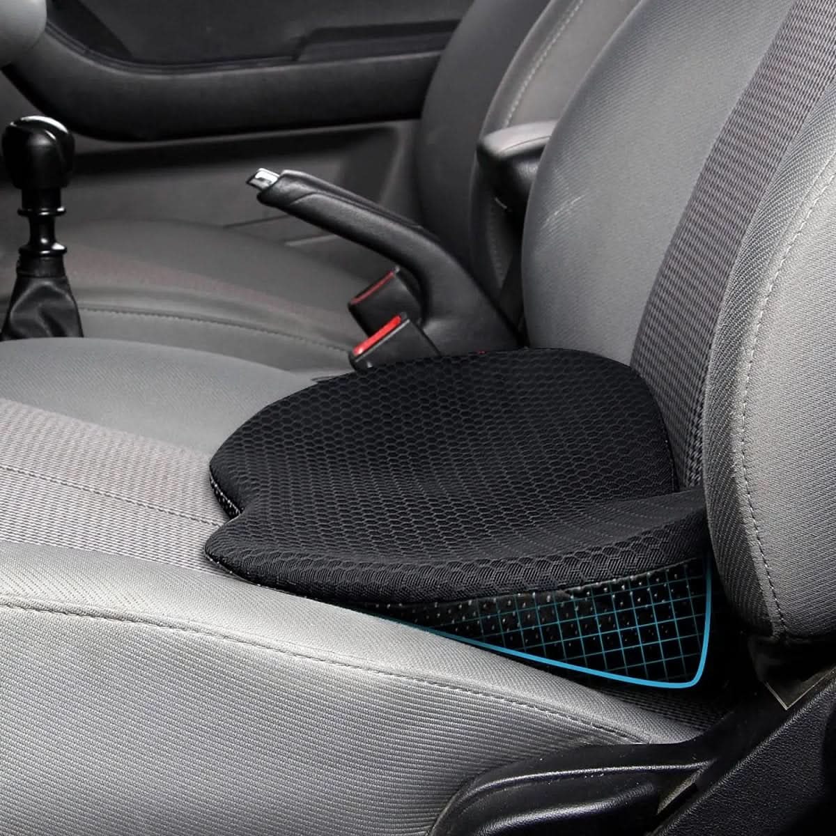 Seat Cushion Contoured Memory Foam Removable Cover