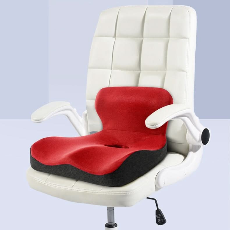 Seat Cushion L-Shaped Memory Foam Removable Washable Cover