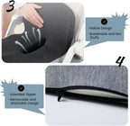 Seat Cushion Memory Foam Removable Machine-Washable Cover