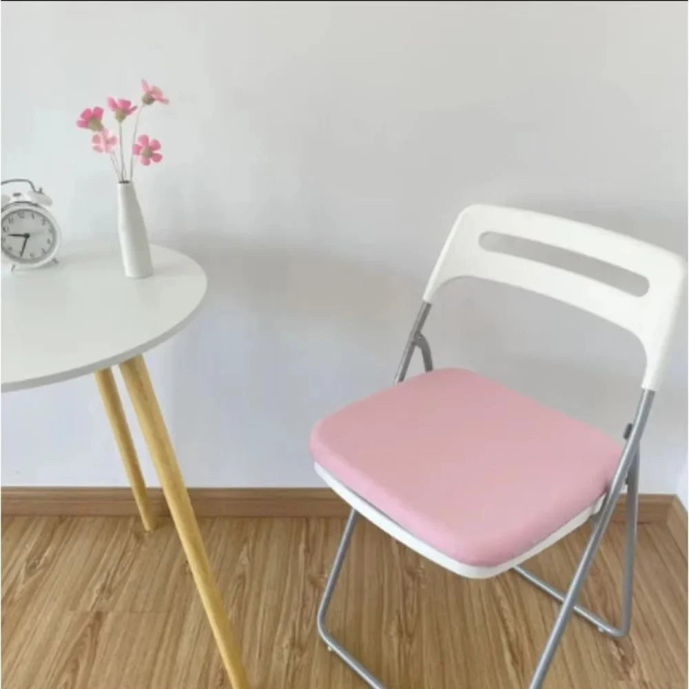 Seat Cushion Shape-Retaining Foam Non-Slip Base & Removable Cover