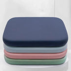 Seat Cushion Shape-Retaining Foam Non-Slip Base & Removable Cover