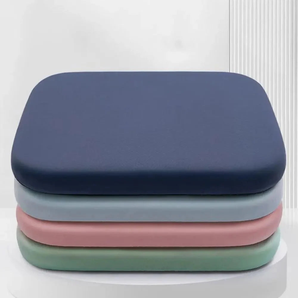 Seat Cushion Shape-Retaining Foam Non-Slip Base & Removable Cover
