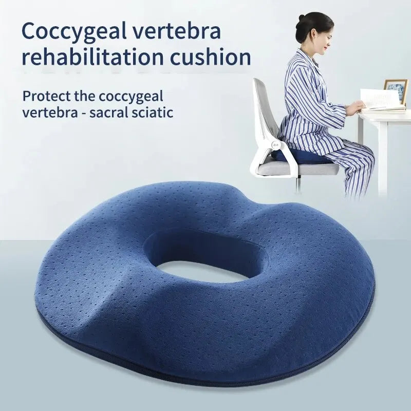 Seat Cushion U-Shaped Memory Foam Non-Slip Base