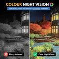 Security Camera 2K Window-Mounted Night Vision
