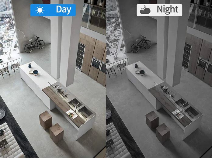 Security Camera Set WiFi Night Vision Motion Alerts 2-Pack