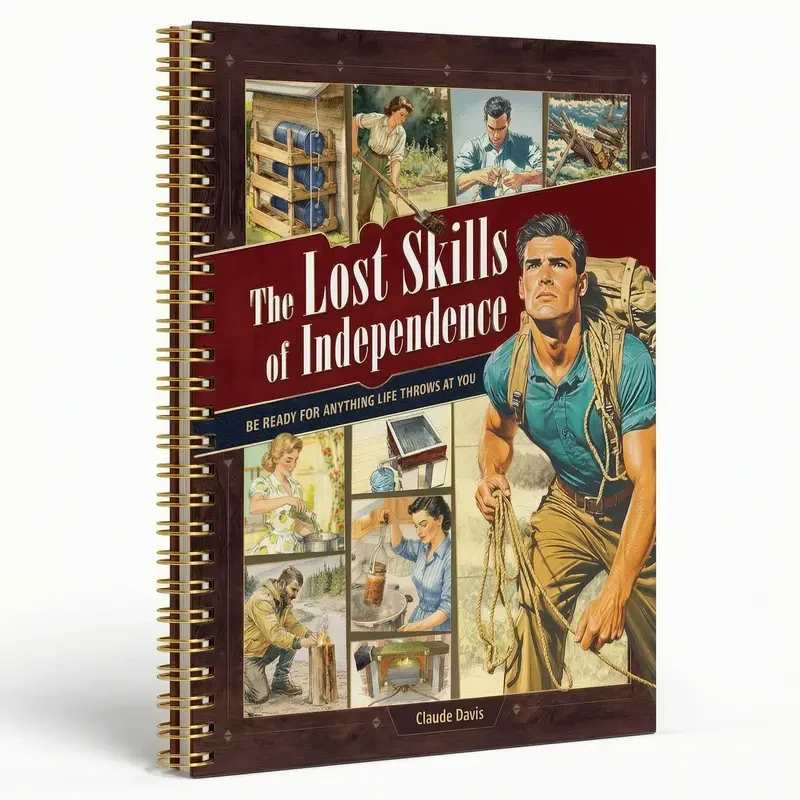 Self-Reliance Guide Book 200 Skills Spiral-Bound Hardcover