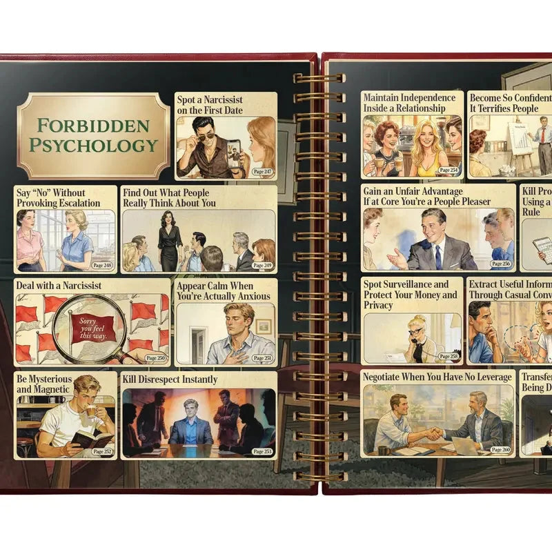 Self-Reliance Guide Book 200 Skills Spiral-Bound Hardcover