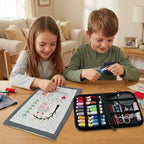 Sewing Craft Kit for Kids With Child-Safe Needles