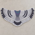 Shawl Wing-Shaped Feather Knit With Tassels