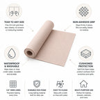 Shelf & Drawer Liner Tear-To-Size Non-Adhesive Grip