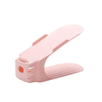 Shoe Organizer Height-Adjustable Stackable Non-Slip