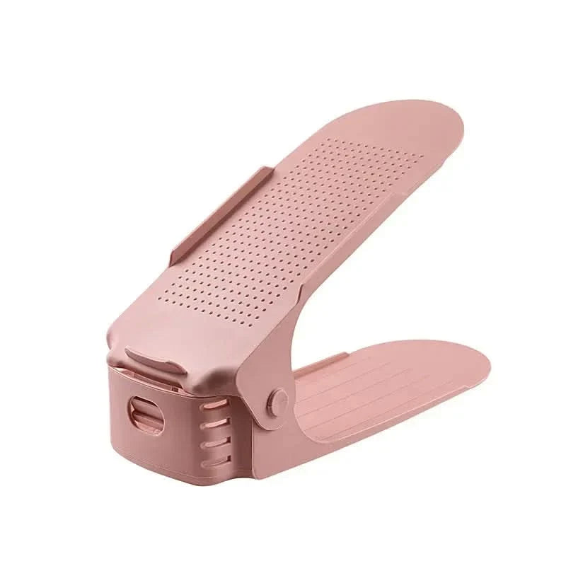 Shoe Organizer Height-Adjustable & Stackable Space-Saving