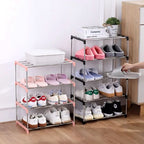 Shoe Rack Multi-Tier Space-Saving Design