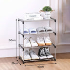 Shoe Rack Multi-Tier Space-Saving Design