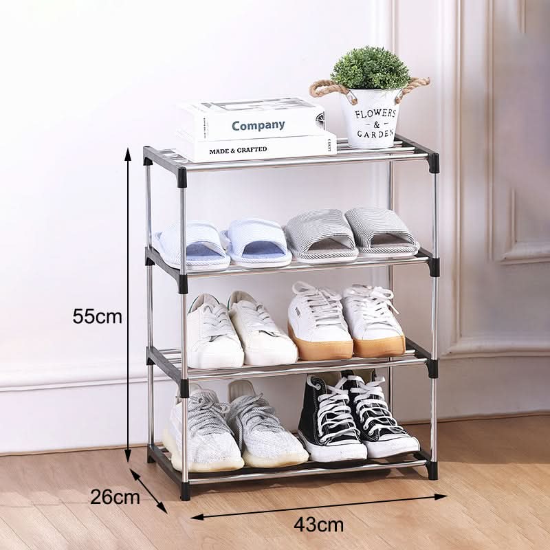 Shoe Rack Multi-Tier Space-Saving Design