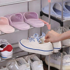Shoe Rack Multi-Tier Space-Saving Design