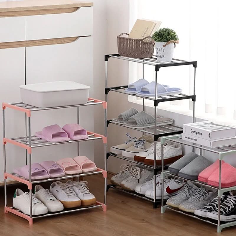 Shoe Rack Multi-Tier Space-Saving Design