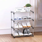 Shoe Rack Multi-Tier Space-Saving Design